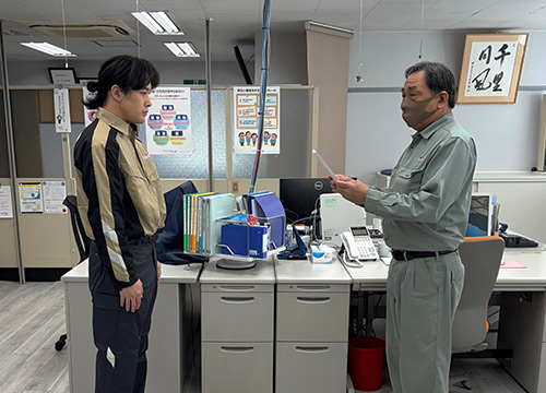 辞令交付